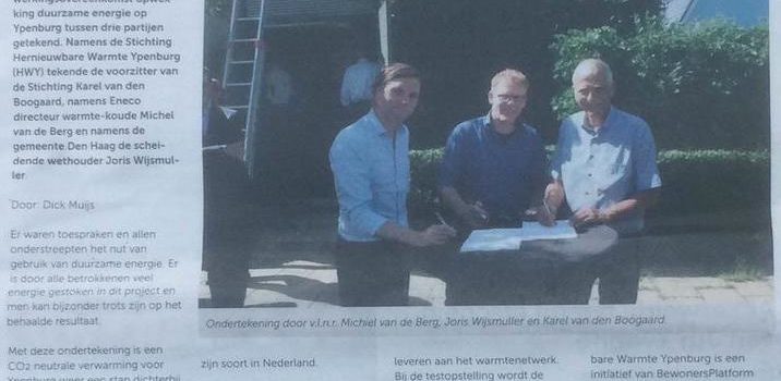 Samenwerkingsovereenkomst getekend